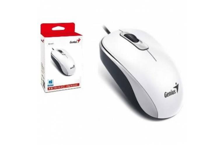 Mouse Genius DX-110 USB blanco