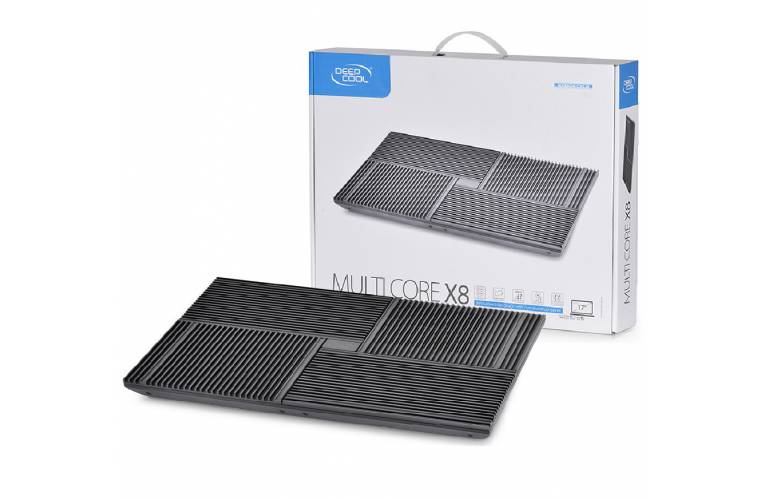 Bandeja notebook Deepcool Multi Core X8 + hub USB
