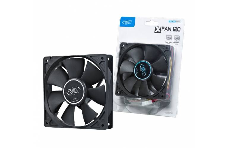 Fancooler Deepcool 12x12cm negro