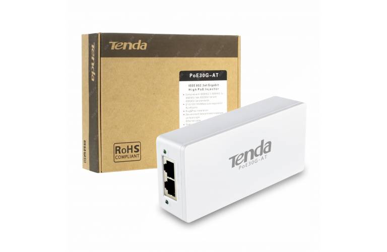 Inyector Tenda PoE gigabit 