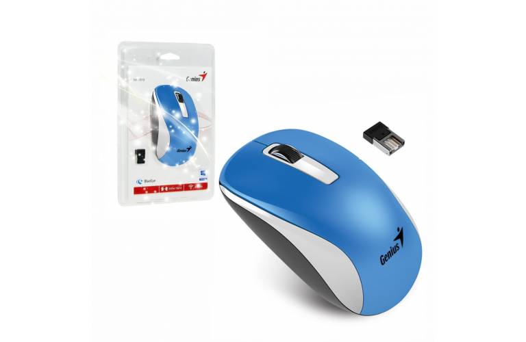 Mouse inalambrico Genius NX-7010 Blanco Azul