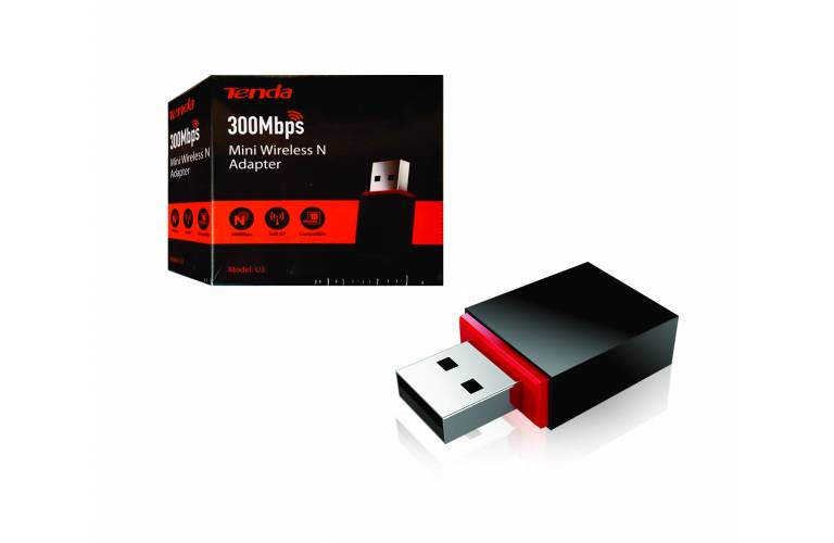 Adaptador Tenda wifi USB N 300mbps