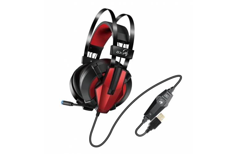 Audifono Genius gamer 7.1 G710V negro con micrfono