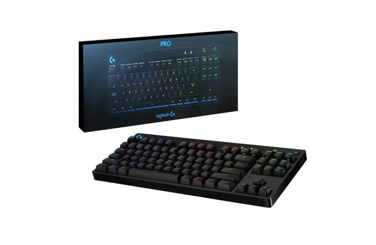 Teclado mecanico gamer Logitech G Pro RGB