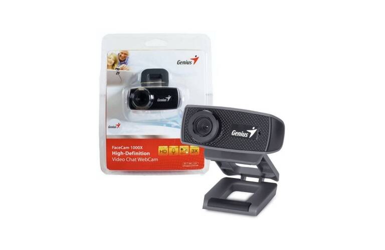 Webcam Genius HD c/microfono USB