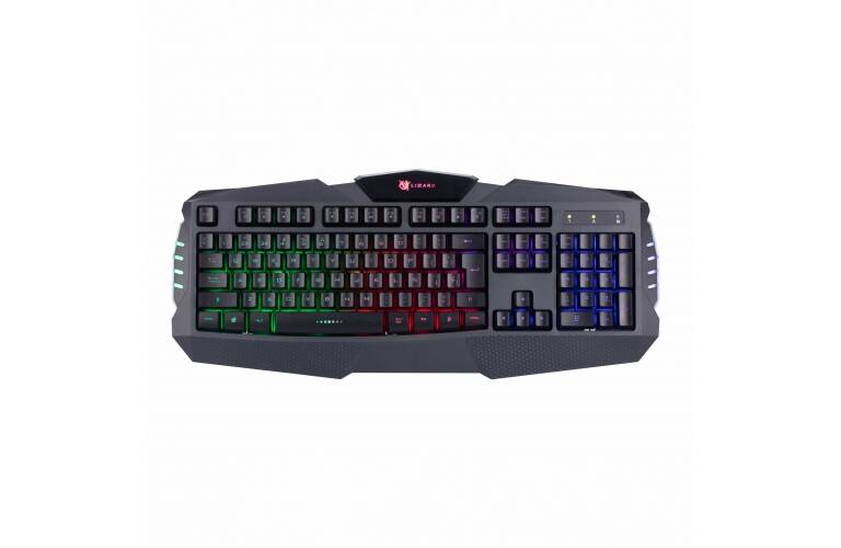 Teclado X-Lizzard gamer RGB en espaol usb