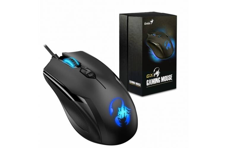 Mouse Genius Ammox X1 gamer negro