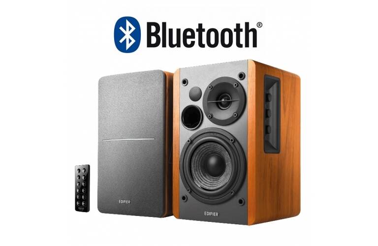 Parlantes Edifier 2.0 R1280DBs bluetooth marron