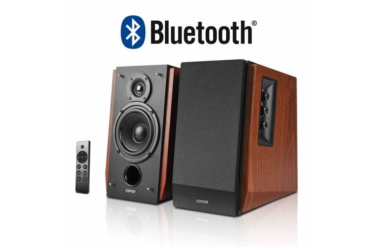 Parlantes Edifier 2.0 R1700BTs bluetooth marron