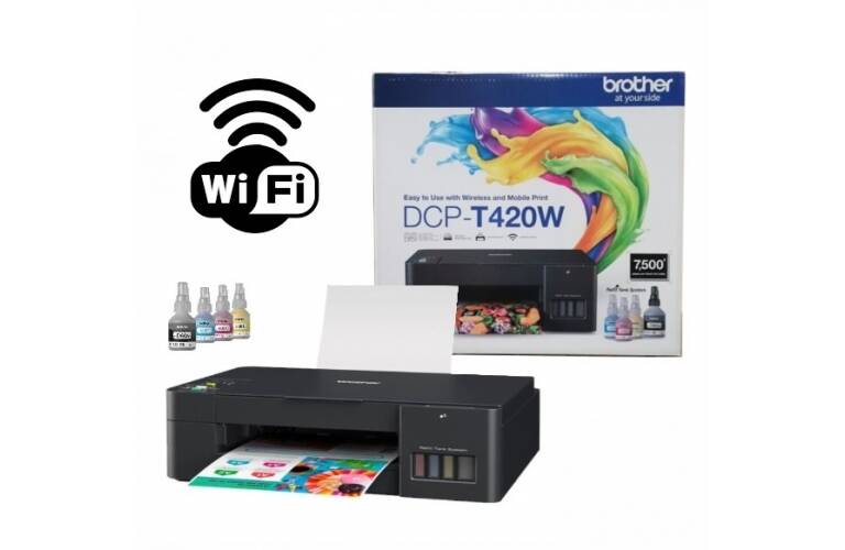 Impresora Brother Multifuncion Wi-fi DCP-T420W