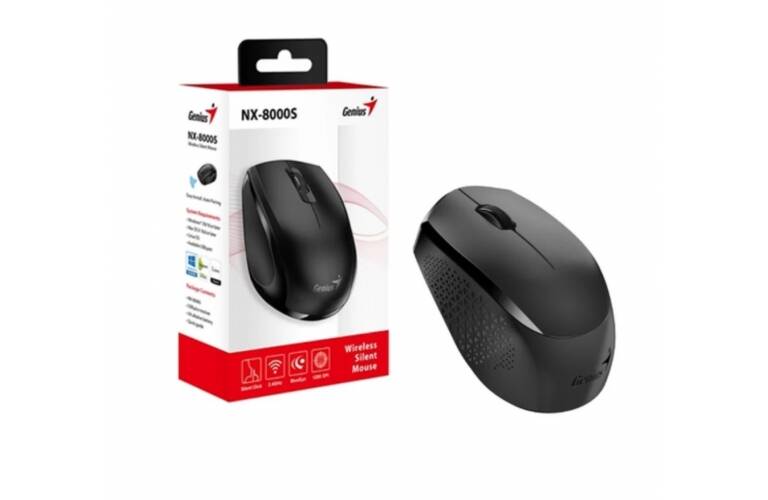 Mouse inalmbrico Genius NX-8000S Negro