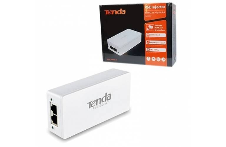 Inyector PoE Tenda gigabit 