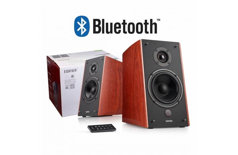 Parlantes Edifier R2000DB bluetooth marron