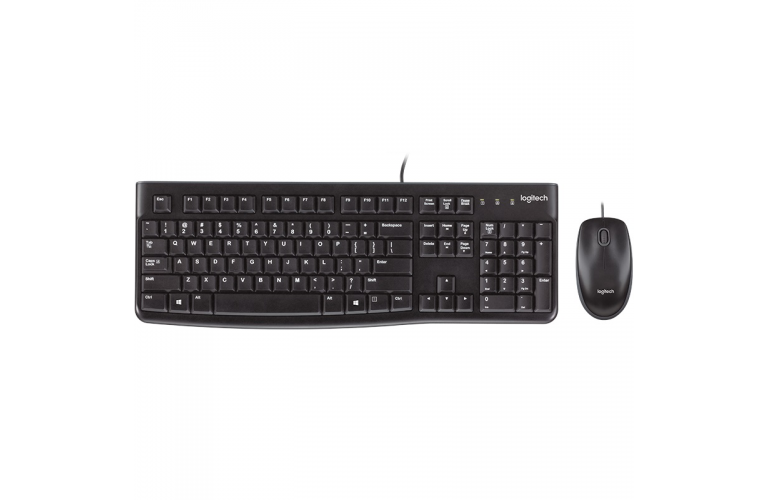 Combo Logitech MK120 teclado y mouse USB