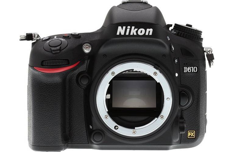 Camara Nikon D610 Profesional 24.3mp, cuerpo sin objetivo