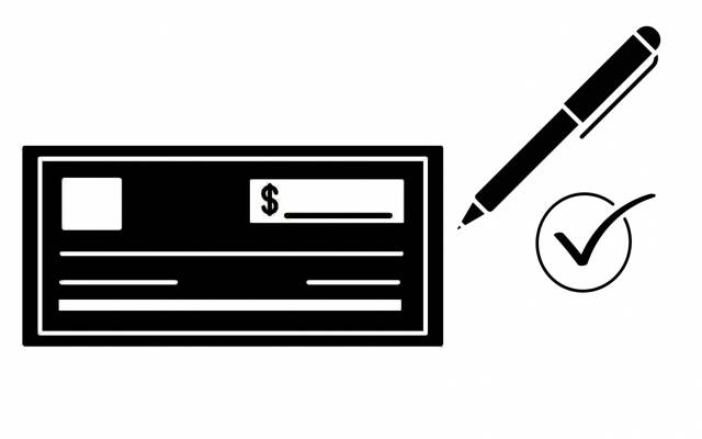Solicitud para pago con cheques